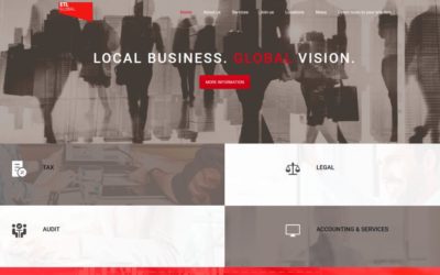 New Homepage of ETL Global went online