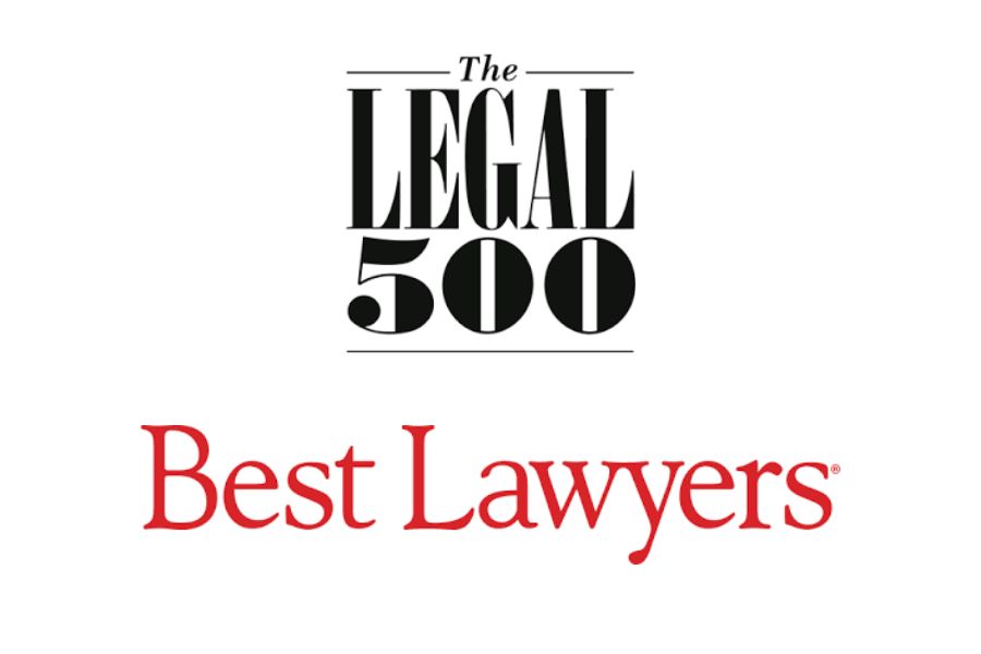 Legal 500 and Best Lawyers logos