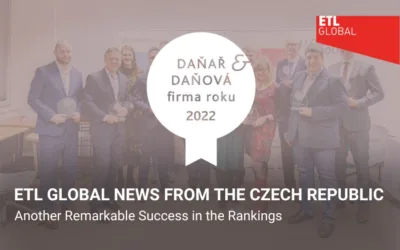 ETL GLOBAL NEWS FROM THE CZECH REPUBLIC – Another Remarkable Success in the Rankings