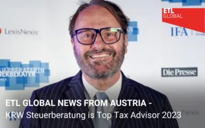 ETL GLOBAL NEWS FROM AUSTRIA – KRW Steuerberatung is Top Tax Advisor 2023