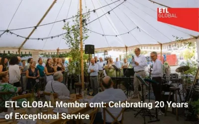 ETL GLOBAL Member cmt: Celebrating 20 Years of Exceptional Service in Switzerland