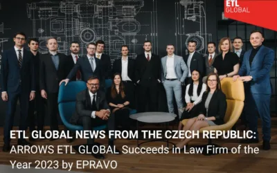 ETL GLOBAL NEWS FROM THE CZECH REPUBLIC – ARROWS ETL GLOBAL Succeeds in Law Firm of the Year 2023 by EPRAVO