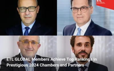 ETL GLOBAL Members Achieve Top Rankings in Prestigious 2024 Chambers and Partners