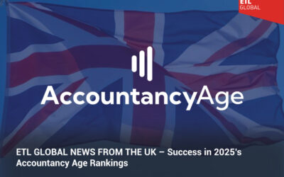 ETL GLOBAL NEWS FROM THE UK – Success in 2025’s Accountancy Age Rankings