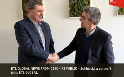 ETL GLOBAL NEWS FROM CZECH REPUBLIC – Suldovský a partneři joins ETL GLOBAL
