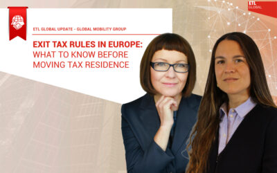 Exit Tax Rules in Europe: What to Know Before Moving Tax Residence
