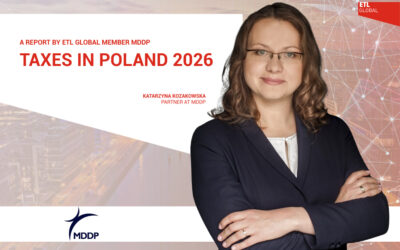 Taxes in Poland 2026 – A Report by ETL GLOBAL Member MDDP