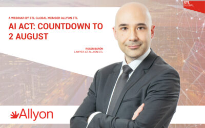 AI Act: Countdown to 2 August: A Webinar by ETL GLOBAL Member Allyon ETL